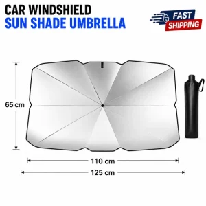 Car Windshield Sun Shade Umbrella UV Protection Foldable Front Window Visor