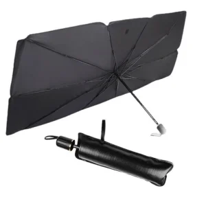 foldable car windshield sun shade umbrella UV proection heat insulation parasol.